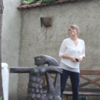 Marina im Goethe-Garten :-)